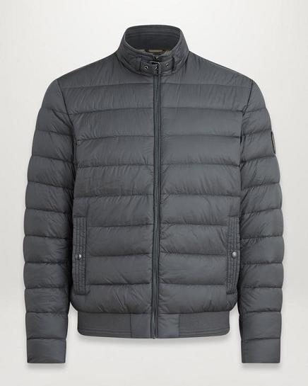 Doudoune Belstaff Homme Circuit Grise Nylon Soldes QO3490862